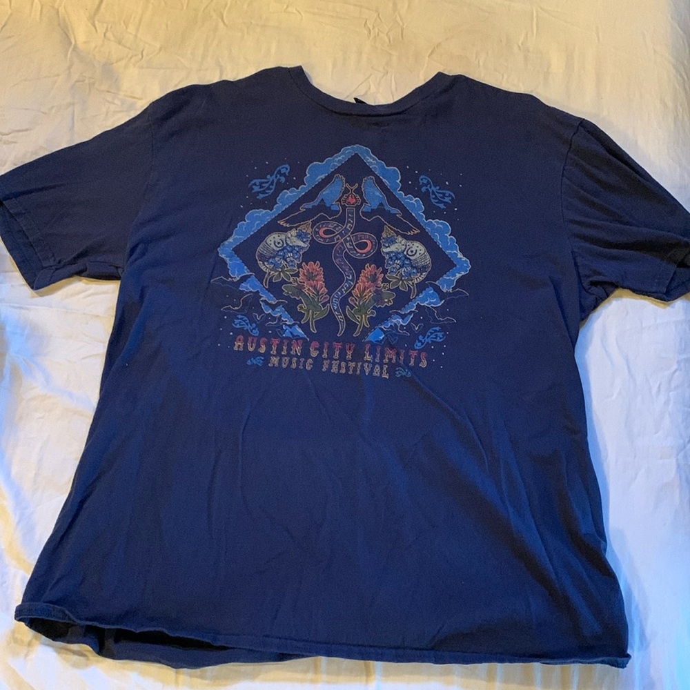 Official Austin city limits music festival T-shirt from 2021.